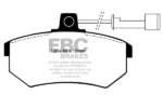 EBC Greenstuff 2000 front brake pads for Audi A4, Audi 100