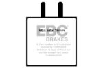 EBC Greenstuff 2000 front brake pads for Jaguar Mk IX, Ferrari 365