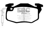 EBC Greenstuff 2000 front brake pads for Citroën Saxo
