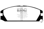 EBC Greenstuff 2000 front brake pads for Honda Civic CRX, Honda Integra