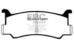 EBC Greenstuff 2000 rear brake pads for Mazda MX-3, Mazda 323