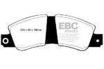EBC Ultimax front brake pads for Renault Trafic