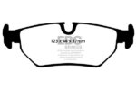 EBC Greenstuff 2000 rear brake pads for BMW 5, BMW 7