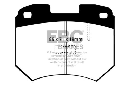 EBC Ultimax front brake pads for Audi S4