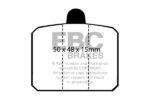 EBC Ultimax front brake pads for Skoda 110