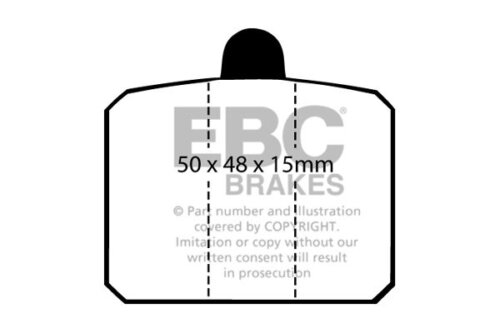 EBC Ultimax front brake pads for Skoda 110