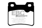 EBC Greenstuff 2000 rear brake pads for Opel Astra, Opel Calibra