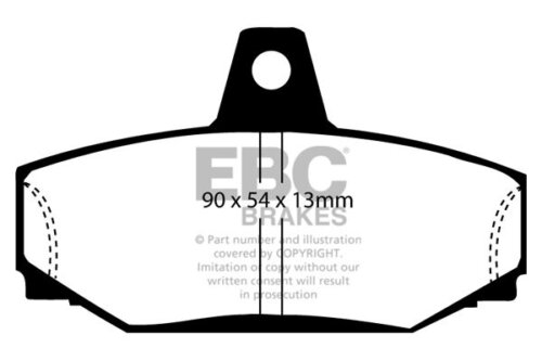 EBC Greenstuff 2000 rear brake pads for Volvo S70, Volvo S90
