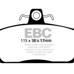 EBC Greenstuff 2000 prednje kočione pločice za Ariel Atom
