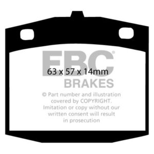 EBC Ultimax prednje kočione pločice za Nissan Sunny