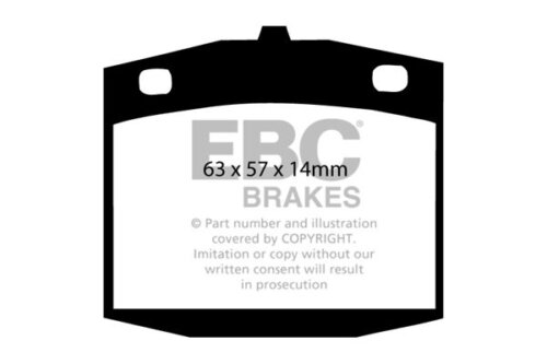 EBC Ultimax prednje kočione pločice za Nissan Sunny