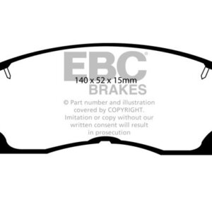 EBC Greenstuff 2000 prednje kočione pločice za Toyota MR2