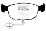 EBC Greenstuff 2000 front brake pads for Ford Mondeo, Ford Scorpio