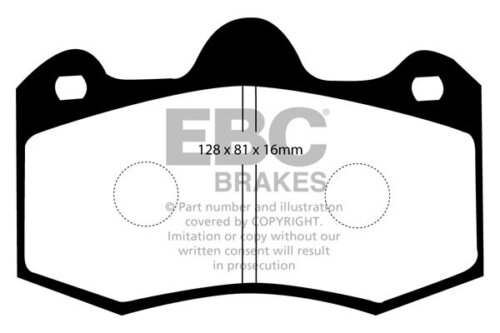EBC Redstuff front brake pads for Noble M12