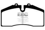 EBC Redstuff front brake pads for Audi Cabriolet