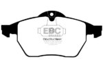 EBC Redstuff front brake pads for Opel Calibra, Opel Cavalier