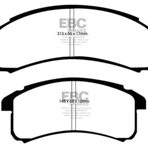 EBC Redstuff front brake pads for Cadillac Seville, Pontiac Firebird