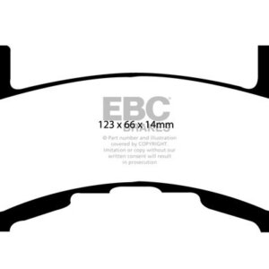 EBC Redstuff prednje kočione pločice za Chevrolet Blazer S10