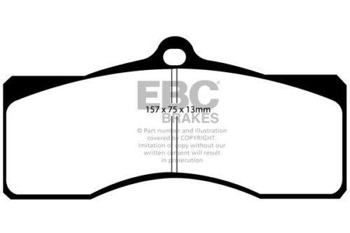 EBC Redstuff front brake pads for Chevrolet Corvette