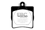 EBC Redstuff rear brake pads for Mercedes-Benz C-Class, Mercedes-Benz CLC-Class