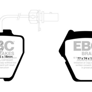 EBC Redstuff front brake pads for Audi A4, Audi A6