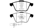 EBC Redstuff front brake pads for Audi A6
