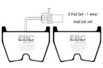 EBC Redstuff front brake pads for Audi A4, Audi A5 Sportback