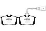 EBC Redstuff rear brake pads for Audi A4
