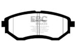 EBC Redstuff front brake pads for Subaru Tribeca