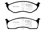 EBC Redstuff front brake pads for Chrysler 300M