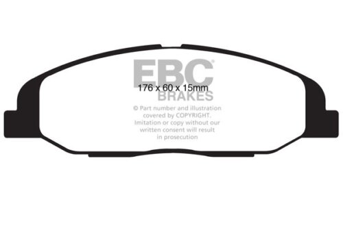 EBC Redstuff front brake pads for Cadillac CTS, Cadillac STS