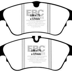 EBC Redstuff prednje kočione pločice za Ford Focus