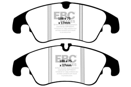 EBC Redstuff front brake pads for Ford Focus