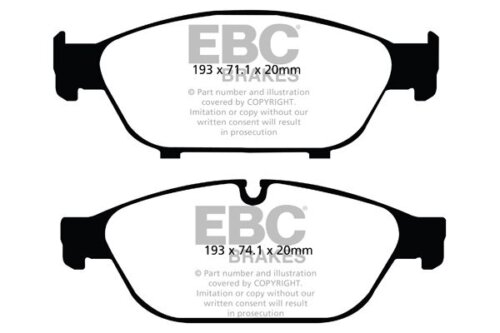 EBC Redstuff front brake pads for Audi A7, Audi A6