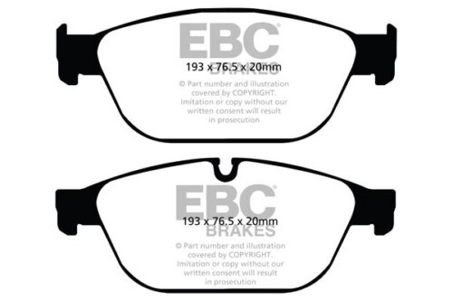 EBC Redstuff front brake pads for Audi A8, Audi SQ5