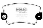 EBC Ultimax front brake pads for Renault Trafic