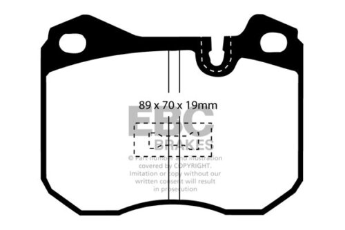 EBC Redstuff front brake pads for Porsche 928