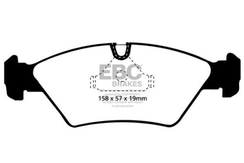 EBC Redstuff front brake pads for BMW 5, BMW 6