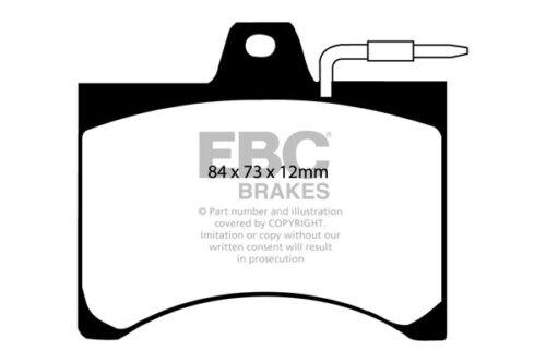 EBC Ultimax front brake pads for Citroën Visa, Citroën LNA