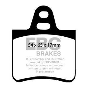 EBC Ultimax rear brake pads for Citroën BX, Citroën CX