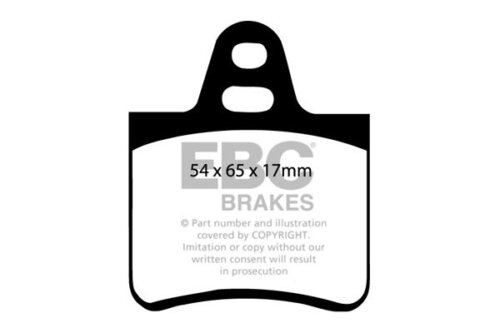 EBC Ultimax rear brake pads for Citroën BX, Citroën CX