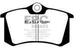 EBC Redstuff rear brake pads for Audi A2, Audi A4
