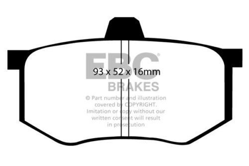 EBC Ultimax front brake pads for SEAT Fura