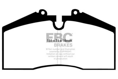 EBC Redstuff front brake pads for Porsche 928, Porsche 944