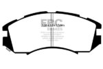 EBC Redstuff front brake pads for Subaru Legacy, Subaru Impreza