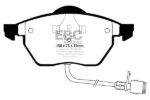EBC Redstuff front brake pads for Audi A4, Audi A6