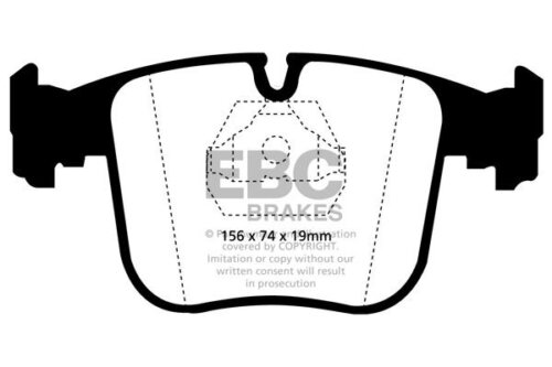EBC Redstuff front brake pads for BMW 8