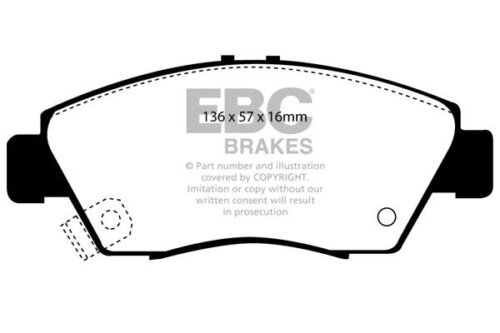 EBC Redstuff front brake pads for Honda Integra