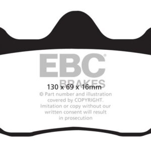 EBC Yellowstuff rear brake pads for Aston Martin Vanquish