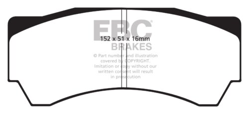 EBC Yellowstuff front brake pads for Mitsubishi Lancer